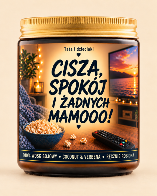 Świeca sojowa Cisza