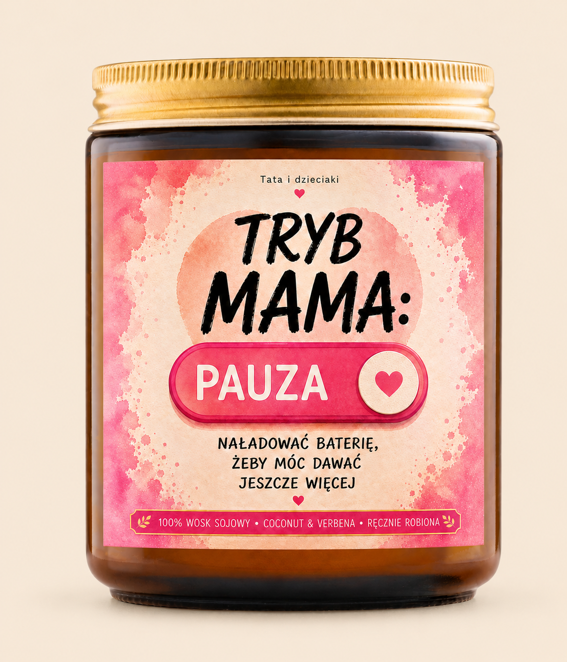 Świeca sojowa Tryb Mama