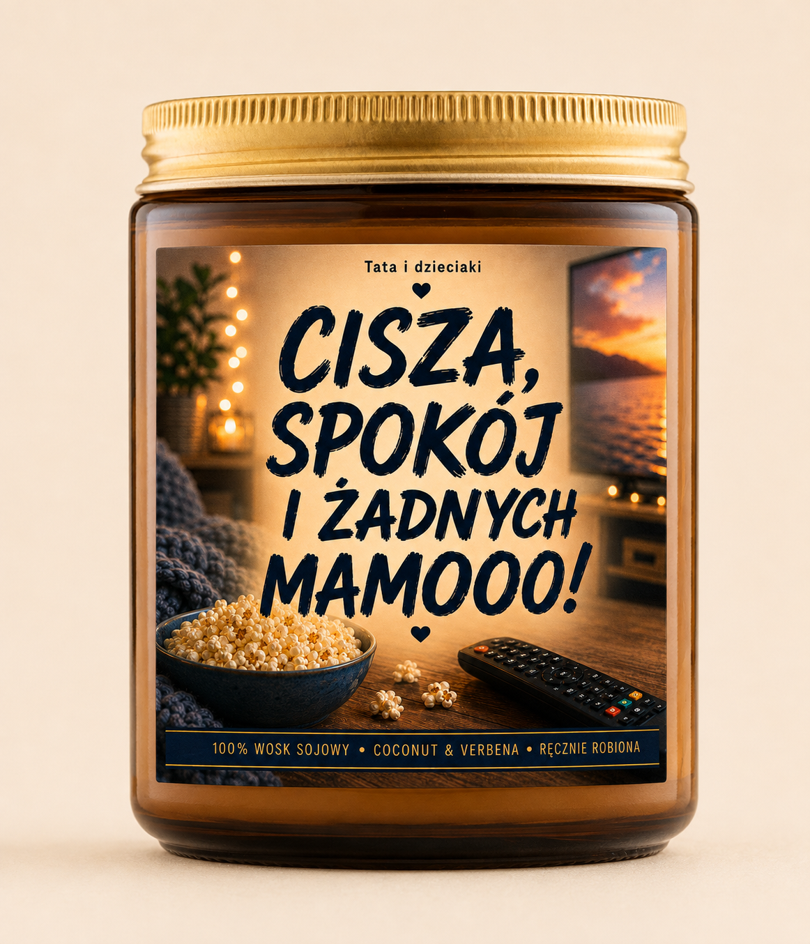 Świeca sojowa Cisza